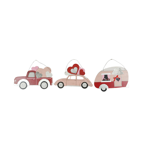 Car Style Valentine's Wall Hanging