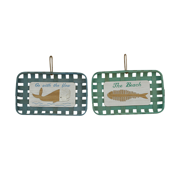 Hollow Fish Nautical Wall Hanging Ocean Themed Decor