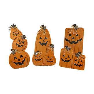 Halloween Pumpkin Figurine Decorations