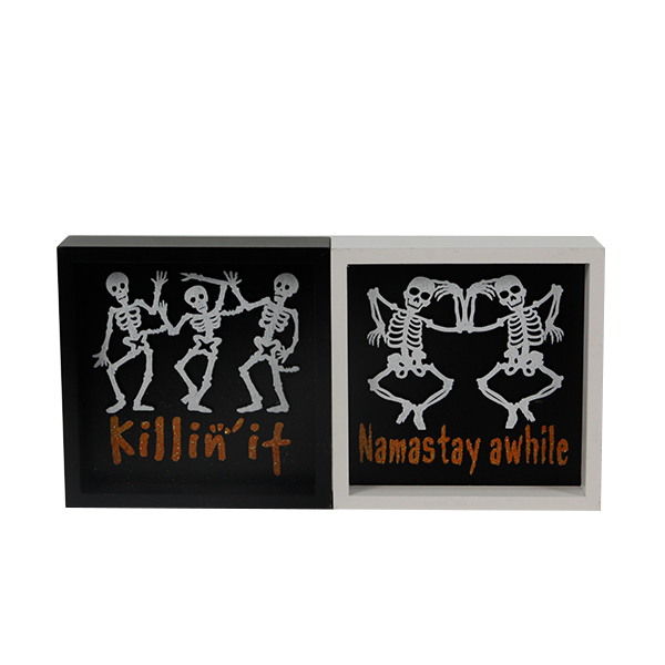 Halloween Skeleton Album Decoration