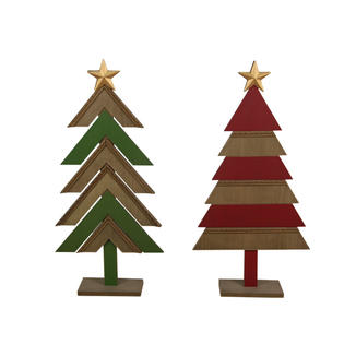 Wooden Christmas Tree Decor DIY Crafts Ornaments