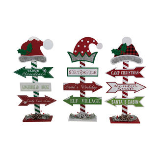 Christmas Table Decor Wooden Signs With Sayings