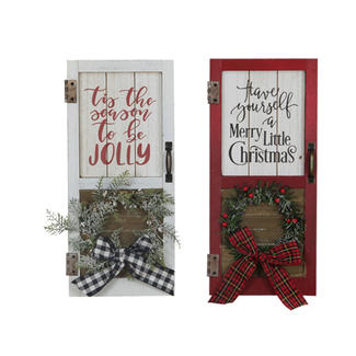 Christmas Wooden Hanging Ornaments Board