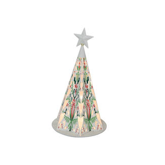 Wooden Christmas Tree Model Holiday Tabletop Decor