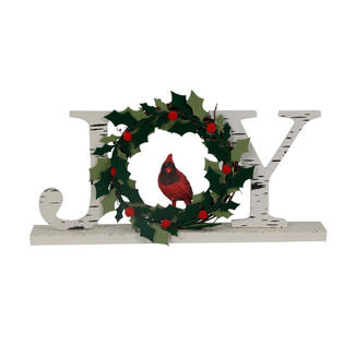 Winter Holiday Joy Signs Tabletop Decorations