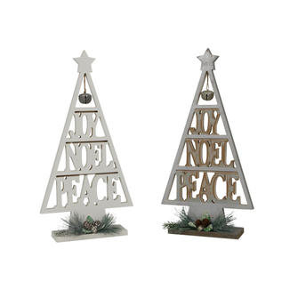 Joy Noel Peace Christmas Trees Decor With Letters