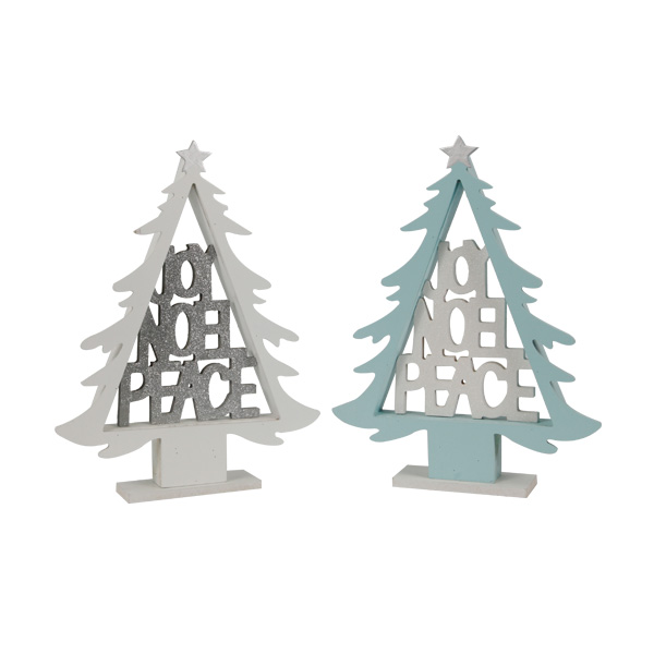 Wooden Christmas Tree DIY Creative Mini Ornaments