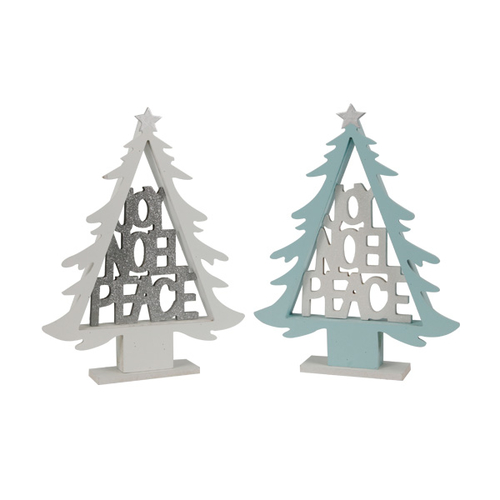 Wooden Christmas Tree DIY Creative Mini Ornaments