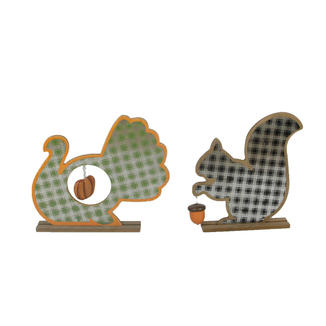 Squirrel Shape Harvest Table Top