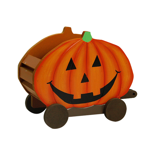 Wood Craft Kit Pumpkin Cart