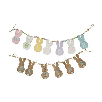 Bunny Letter Garland Wall Hanging